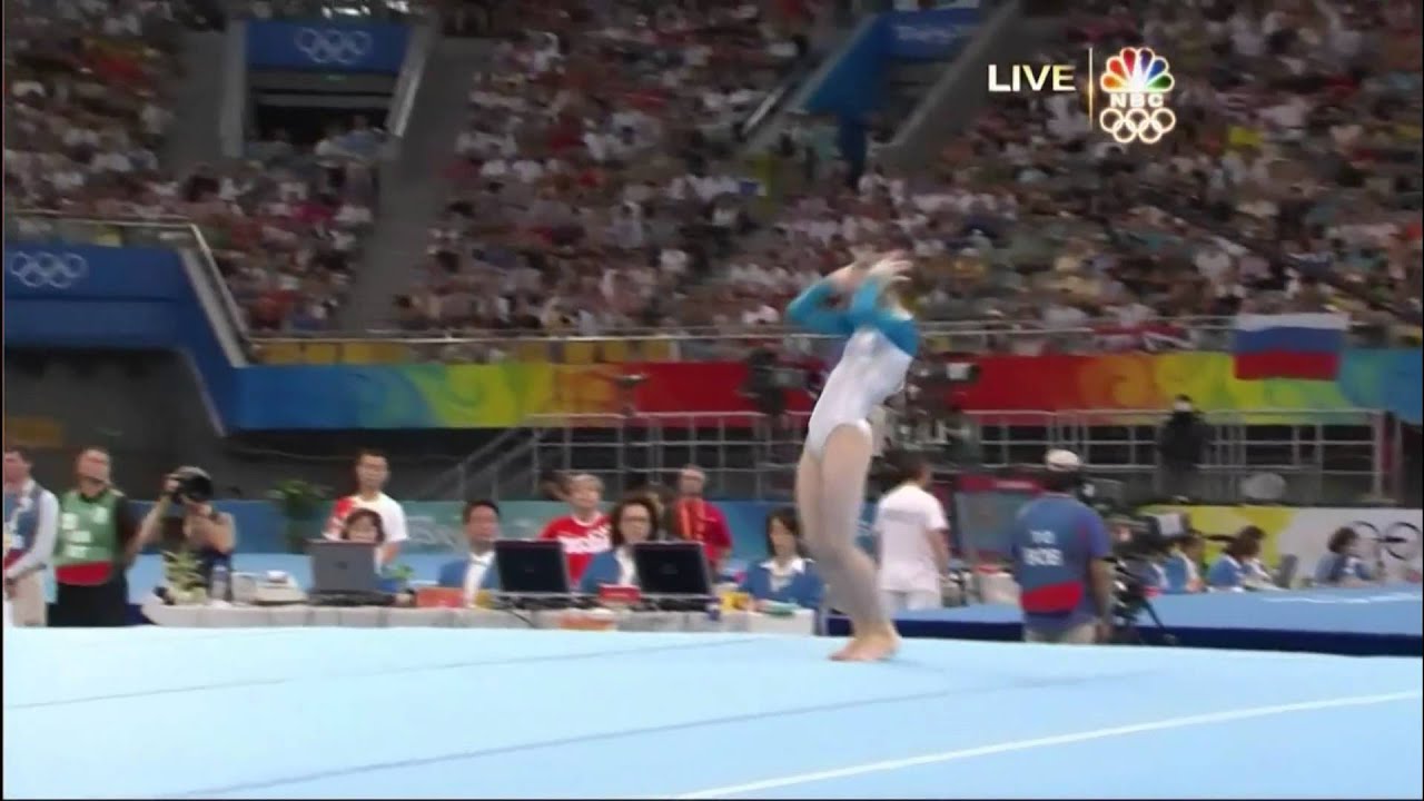 Ksenia Semenova - Floor Exercise - 2008 Olympics All Around