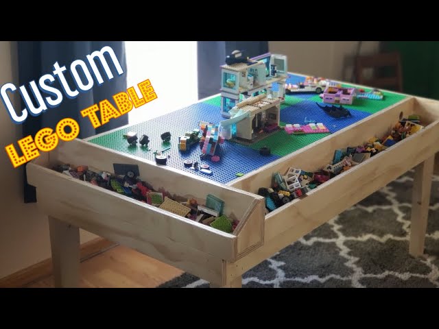 How to Build a DIY Lego Table in 24 Steps