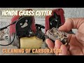 Honda grass cutter carborator cleaning