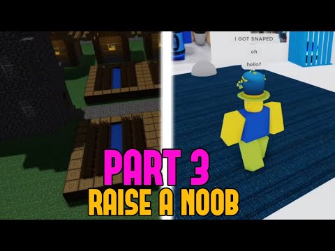 Minecraft Portal & Ball of Reality | Raise A Noob [Part 3] ROBLOX