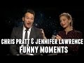 Chris Pratt and Jennifer Lawrence Funny Moments 2017