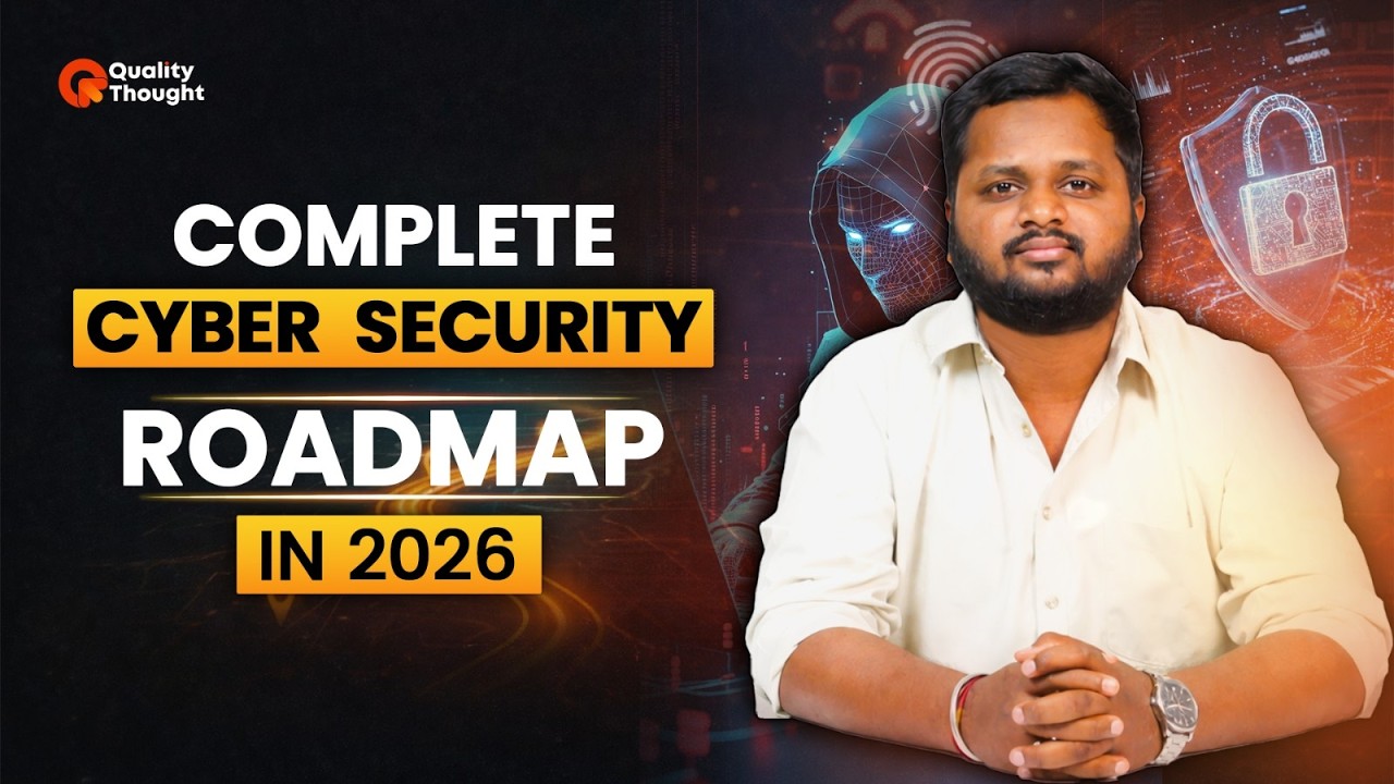 Cyber Security Roadmap 2026: From Absolute Beginner to Job Ready Pro ...
