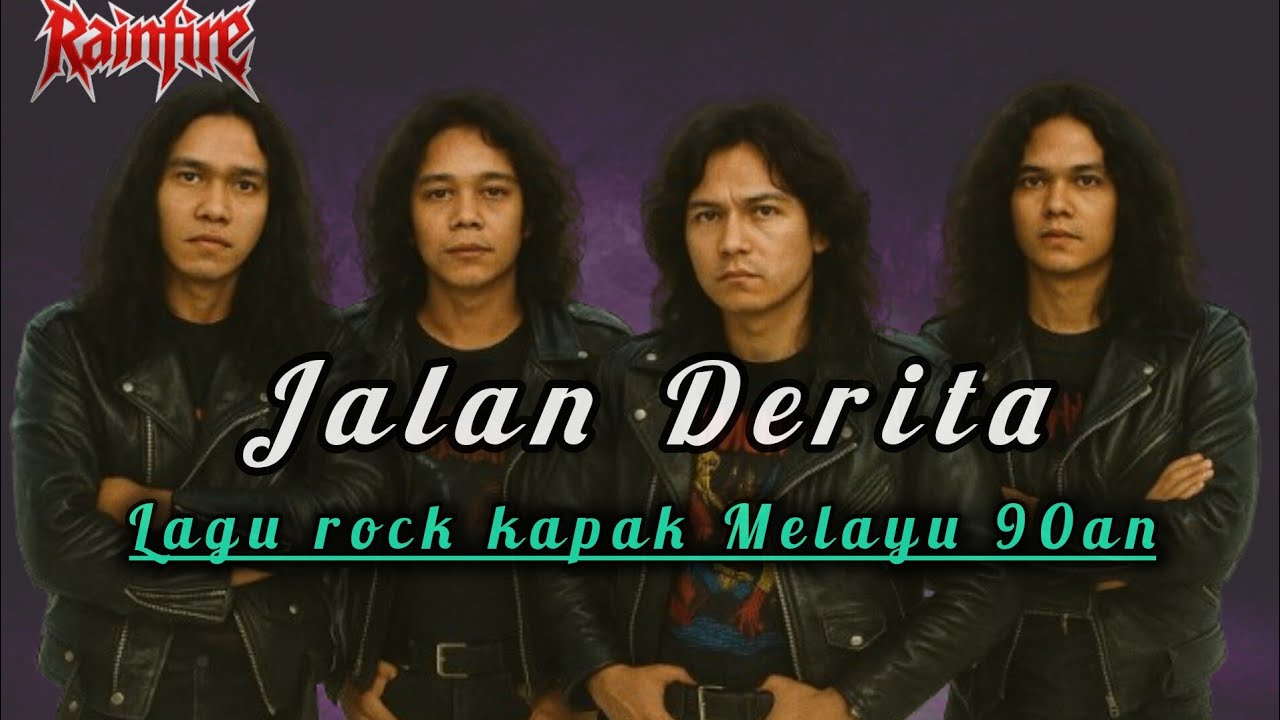Rainfire - Jalan Derita | Rock Kapak Melayu 90an 