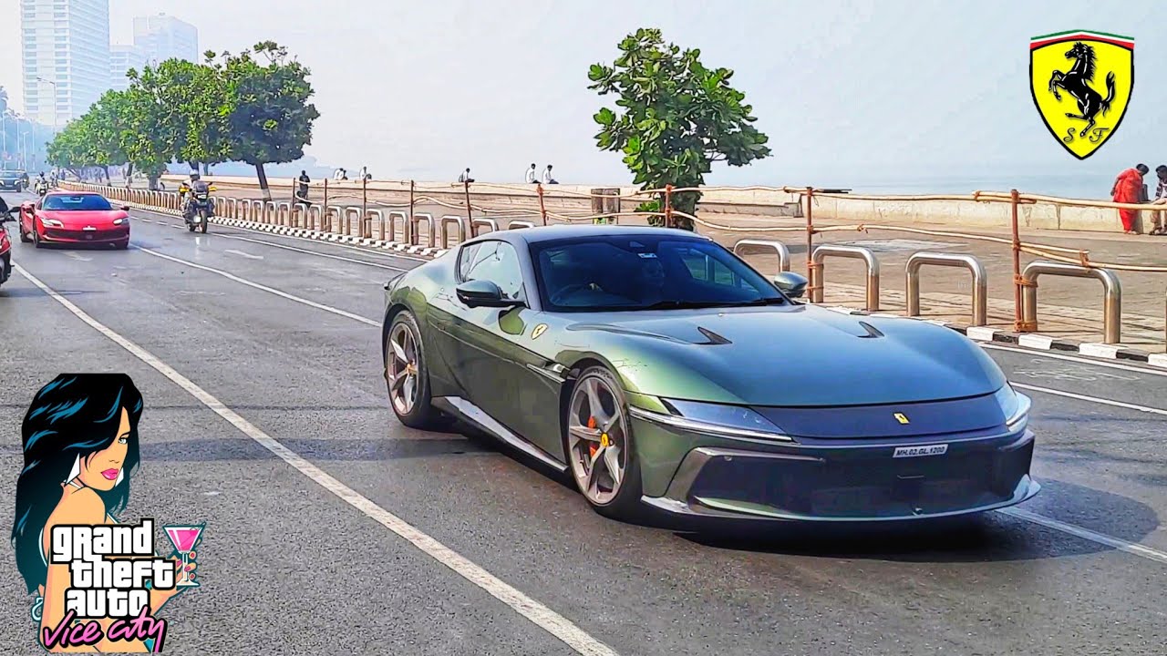 SUPERCARS IN INDIA 4K | Mumbai | NEW Ferrari 12Cilindri, Audi R8V10, Lamborghini Tecnica,Porsche GT3