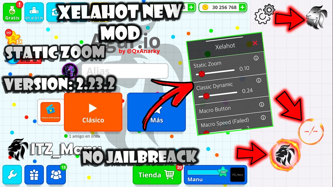 Xelahot - It's now official, I released my Agar.io mod for free! It's  compatible with all jailbreaks from at least iOS 11 to iOS 14! You can get  Xelahot - Agar.io from