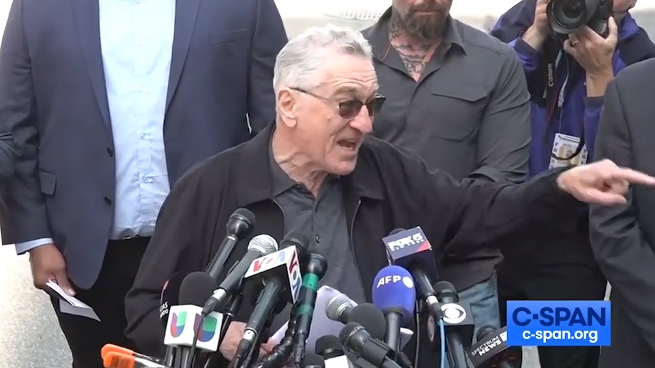 NEW: Robert De Niro HECKLED During Unhinged Anti-Trump Rant in NYC