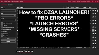 How to fix the DZSA Launcher! *Working 2024*