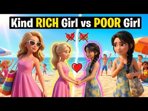 The Unexpected Friend | Rich Girl vs Poor Girl | Easy English Listening Practice For Beginners 