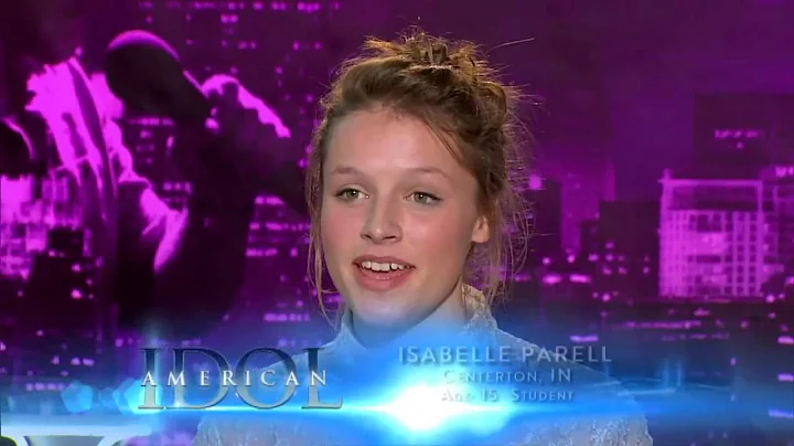 Isabelle Parell Auditions   AMERICAN IDOL SEASON 1...