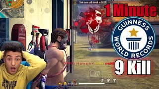 World record FREE FIRE Fastet Kills رقم قياسي فري فاير - اسرع قتلات 🔥🥇