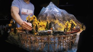 How to Build a Realistic Imaginary Mountain Model Railroad