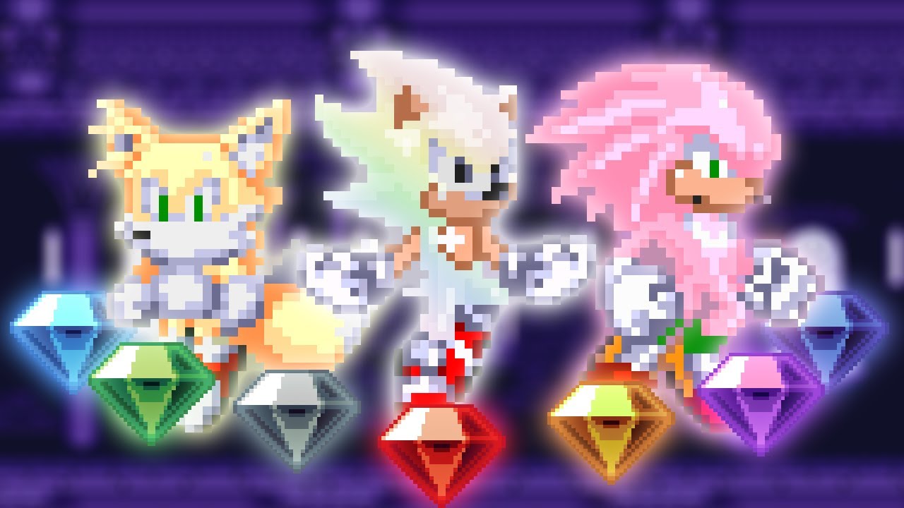 Super tails custom sprites in Sonic 3 AIR 