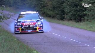 Tests Days Sébastien LOEB / Daniel ELENA Citroën DS3 WRC [HD] Rallye-Addict.com