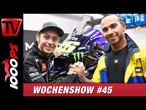 Triumph Rocket 3, Rossi und Hamilton tauschen und Mehr - 1000PS Wochenshow #45 Triumph Rocket 3, Rossi und Hamilton tauschen und Mehr - 1000PS Wochenshow #45