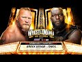 WWE Wrestlemania 39: Brock Lesnar vs Omos | WWE 2K23