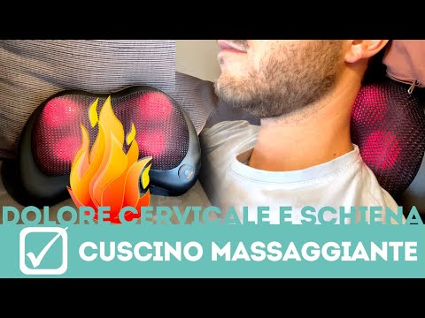 STOP DOLORE schiena e cervicale, recensione cuscino massaggiante 
