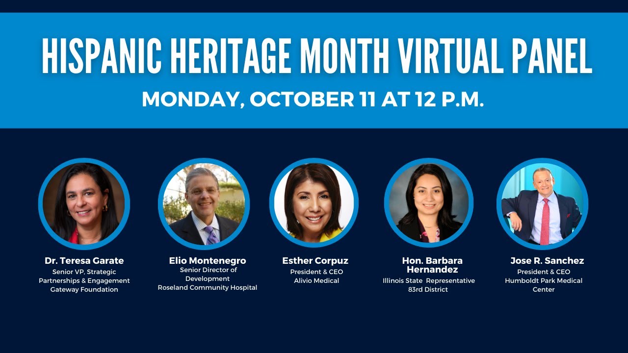 Hispanic Heritage Month Panel | Health & Healthcare Equity - YouTube