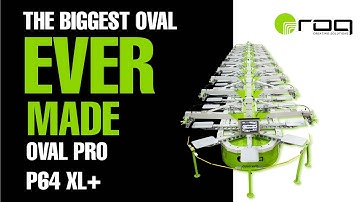 The biggest Oval Screen Printing Machine ever made! (2016)