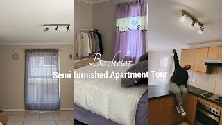 Semi-furnished Apartment Tour | South African YouTuber | Ahlume Mqonci
