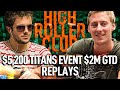 Titan Events $5,200 theNERDguy | WATnlos | Graftekkel Final Table Poker Replays