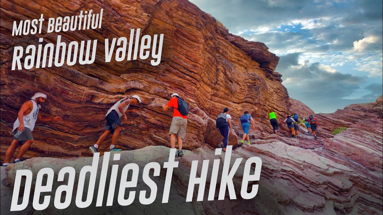 Deadliest Hike in UAE | Rainbow Valley Hike Fujairah Vlog