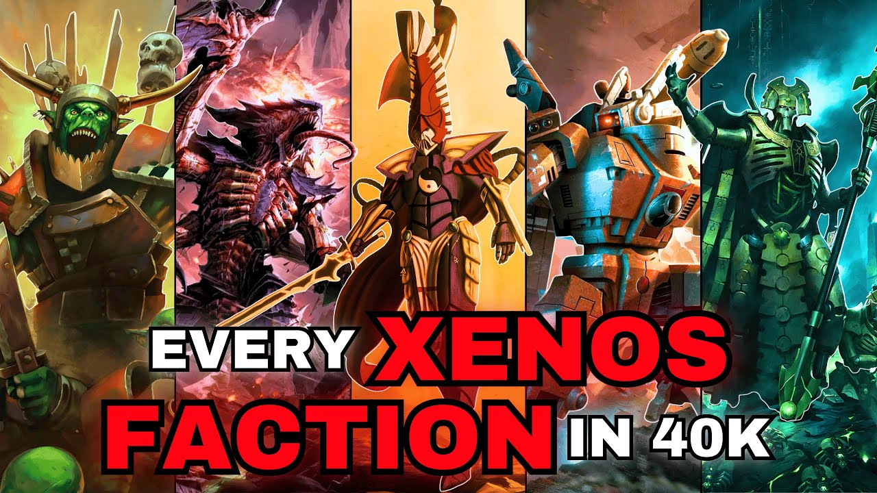 Every Alien Race in Warhammer 40,000 EXPLAINED | Warhammer 40k Lore ...