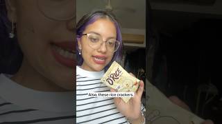Snacks I packed for my toddler on solo flight vs what she actually ate lol