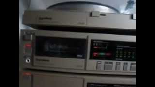 Receiver Toca disco e Tape deck Gradiente modelo DS 20.
