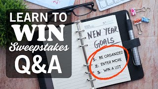 New Year, New Wins: Building Your Winning Routine
Setting up your 2026 contesting plan with clear goals, routines, and motivation.
Join me as we reset routines, organize smarter, and set the foundation for consistent wins all year long. The beginning of the year is the perfect time to refresh your approach and get intentional about how you enter and what you want to win.
During this livestream, we will talk about:
• The daily habits of consistent winners
• Refreshing your email, social media, and contest folders
• Setting intention for the types of prizes you want to attract
What do you want to know?
You can send your questions in advance to questions@contestqueen.com, or join live and ask in the chat. If you cannot attend live, you can always watch the replay on demand.
YOUR SWEEPSTAKES SUCCESS TOOLKIT
New to sweeping? Start here:
FREE Sweepstakes Starter Kit: https://bookhip.com/RGVMQS
5 Steps to Begin Winning: https://www.contestqueen.com/contestors/
Ready for more advanced strategies?
All my books on Amazon: https://amzn.to/33lsP0W
Join our community:
Good Vibrations Sweepstakes Club on Facebook: https://www.facebook.com/groups/1274231416076161/
Virtual Contest Club Meetings: https://www.contestqueen.com/meet/virtual-contest-club-meetings/
WIN YOUR CHOICE OF BOOK
Each livestream includes a giveaway. You can choose from any of my titles (available on my publishing website: https://wordsforwinning.com/books/), including How To Win Cash, Cars, Trips & More!
Available in paperback, ebook, or audiobook formats.
ENTER HERE: https://gleam.io/DHYCw/win-from-the-contest-queen
Giveaway Details:
- Open worldwide
- Ends Sunday, January 4th 2026 at 11:59 PM ET
- Winner has 48 hours to respond
- No purchase necessary
A LITTLE FAVOR
If you enjoy the livestreams, please subscribe to the channel and like the video. This helps others find our community and learn how to win more. Neither action is required to enter the giveaway.
Legal Note: This promotion is independent and not sponsored, endorsed, administered by, or associated with YouTube.
STAY CONNECTED AND KEEP WINNING
Facebook: https://www.facebook.com/TheContestQueen
Instagram: https://www.instagram.com/TheContestQueen
TikTok: https://www.tiktok.com/@contestqueen
LinkedIn: http://www.linkedin.com/in/carolynwilman
Additional Resources:
Blog: https://contestqueen.com/fromthe/
Current Giveaways: https://contestqueen.com/cqgiveaways/ New Year, New Wins: Building Your Winning Routine
