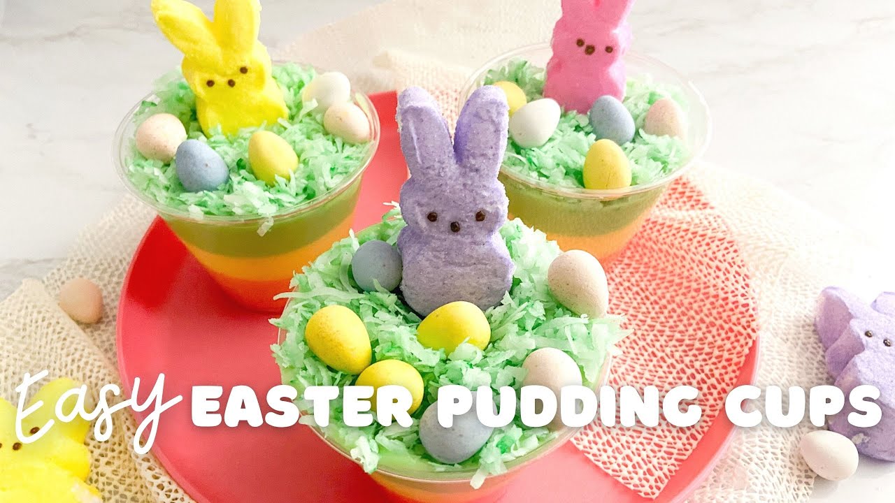 Easy Easter Pudding Cups