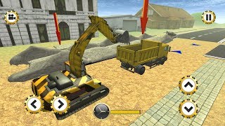 Excavator Crane Simulator 3D (by Whiplash Mediaworks) Android Gameplay [HD] screenshot 1