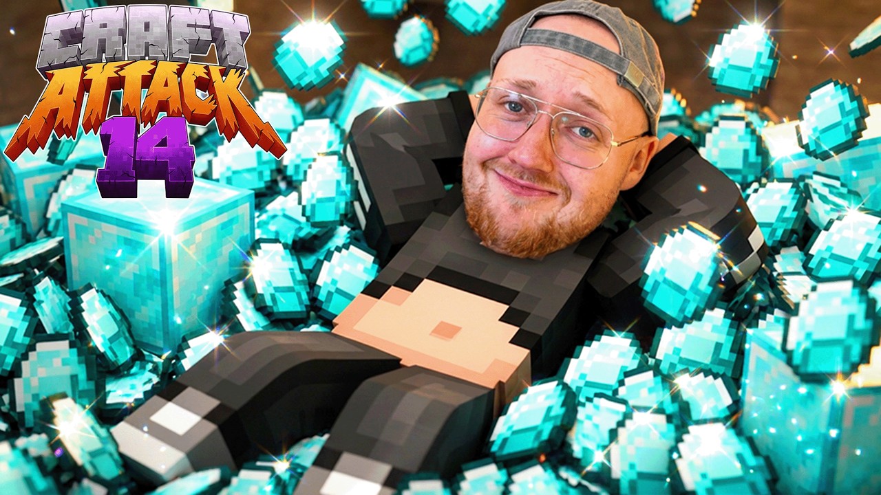 ZARBEX, DER REICHSTE SPIELER AUF DEM SERVER! ÜBER 10K DIAMANTEN?💎 | Craft Attack 14 | Part 6 | UNCUT