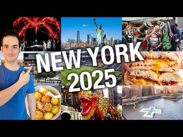 Travel vlog - What's NEW in New York City for 2025 (Watch Before You Go!)