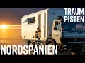 Traum Pisten am Meer:Off-Roadtrip im Expeditionsmobil/Wohnmobil/4x4 Allrad LKW Nordspanien Atlantik