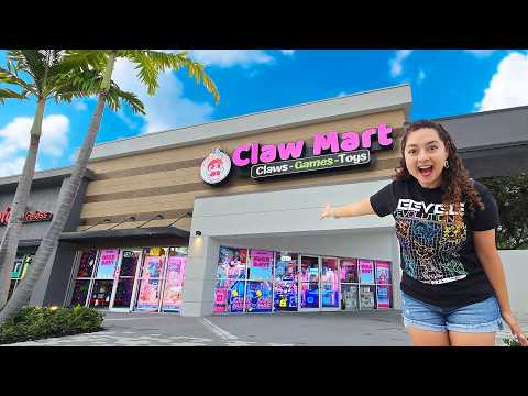 LOOK! A NEW Claw Machine Arcade! - CLAW MART West Palm Beach