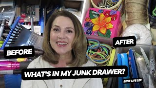 How I took charge of my life and DECLUTTERED my junk drawer!