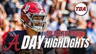EVERY Austin Mack Snap From 2026 A-Day *On-Field View*