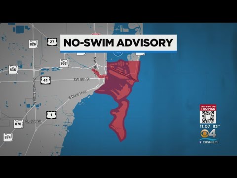 No-swim advisory issued after sewer overflows in central Miami-Dade