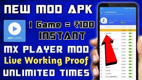 Mx player All game hack trick today unlimited paytm cash 100% working trick 2021