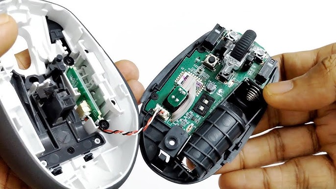 Logitech M185 Switch Fix - Disassembly (click problem) 