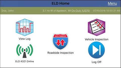 30-Minute Rest Break on iPhone® and iPad® - Encompass® ELD
