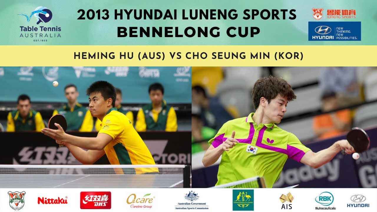 Heming Hu Heming Hu (AUS) vs Cho Seung Min (KOR) | 2013 Hyundai Luneng Sports ...