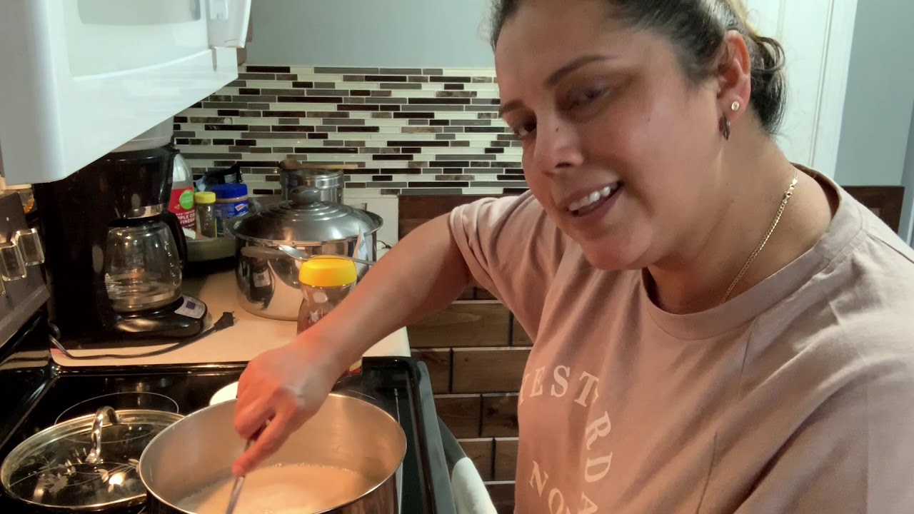 Preparando un rico pie de arroz en leche con cafe🥧☕️ affordable dentures