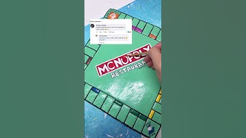 Thumbnail of Tiny update on the *Menupoly board! #art #boardgames #monopoly