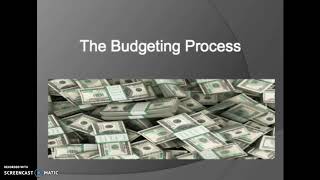 The Budgeting Process
