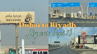 Dubai to Riyadh by car| UAE to Saudi Arabia by Road |Al Batha Border to Riyadh