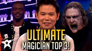 The ULTIMATE Magician 2022 - Top 3 Auditions! | Magician's Got Talent