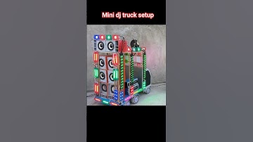 how to make mini dj setup with sharpy light 😍🤩