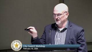 City Council Workshop - February 10, 2026