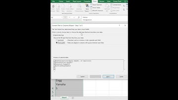 Easy way to Split Text from One cell to other cells in #excel